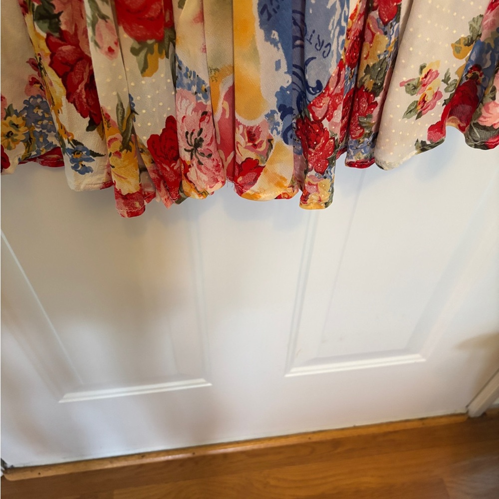 Beautiful Carole Little Classic 3/4 Sleeve Floral 2 piece outfit - Picture 9 of 11
